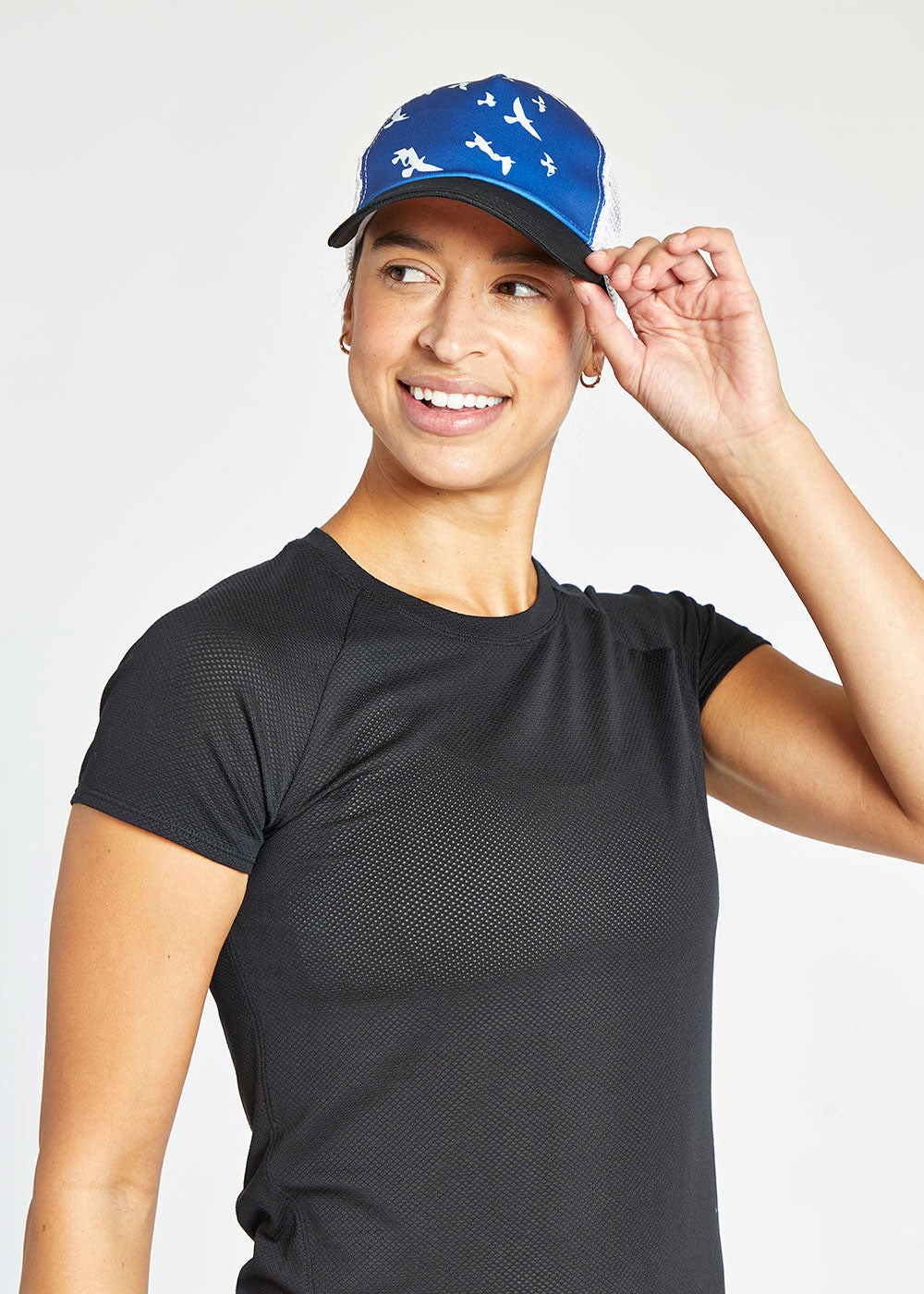 חולצת ריצה מנדפת שחור נשים FO